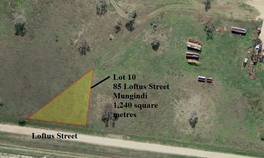 Main view of Homely land listing, Lot 10, 85 Loftus Street Mungindi, Mungindi NSW 2406