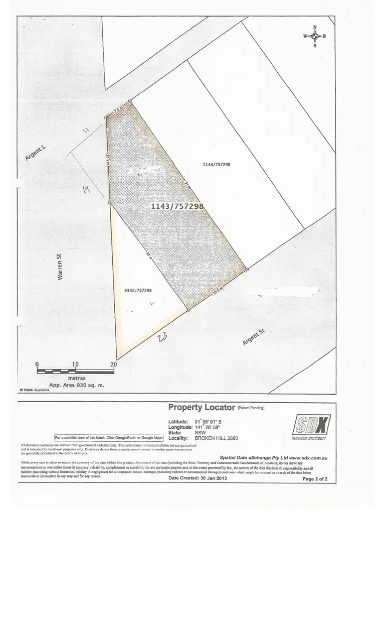Third view of Homely land listing, 712 Argent Street, Broken Hill NSW 2880