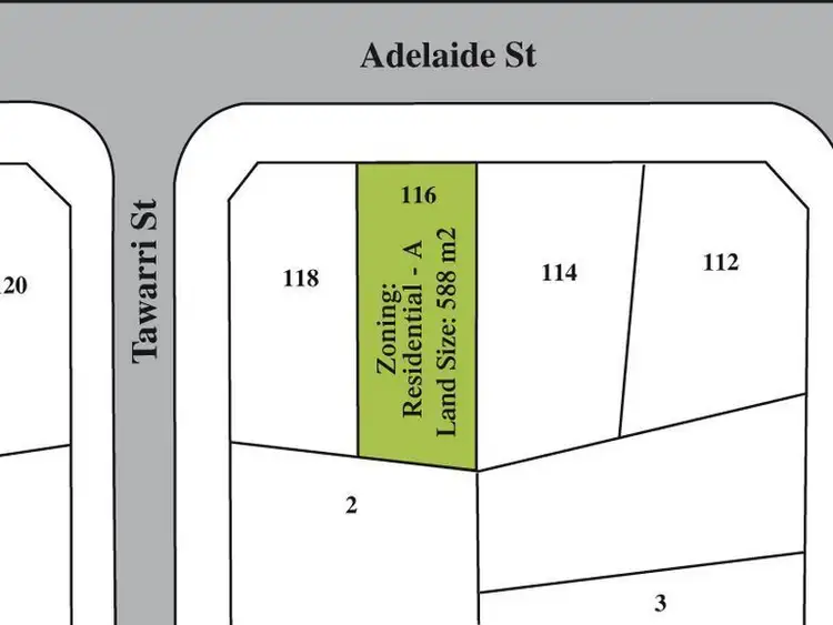 Second view of Homely land listing, 116 Adelaide Street, Moree NSW 2400