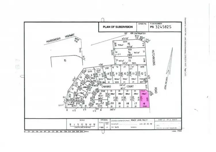 Second view of Homely land listing, 2 Chanro Ct, Bonnie Doon VIC 3720