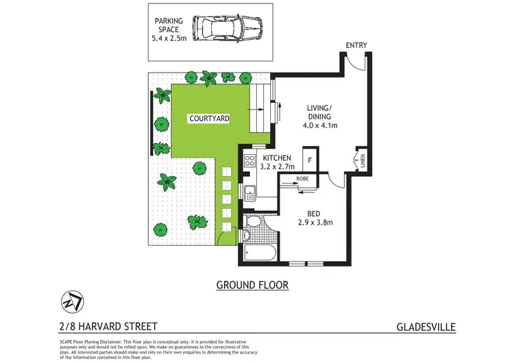 Seventh view of Homely apartment listing, 2/8 Harvard Street, Gladesville NSW 2111
