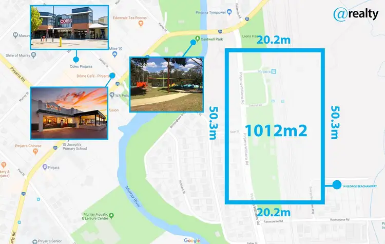 Second view of Homely land listing, 14 George Beacham Way, Pinjarra WA 6208