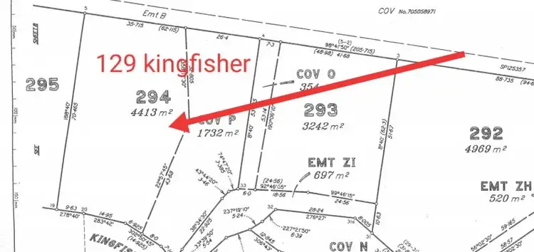 Second view of Homely land listing, 129 Kingfisher Crescent, Palmview QLD 4553