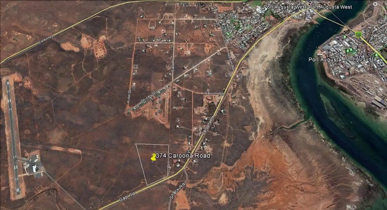 Main view of Homely land listing, 374 Caroona Road, Port Augusta West SA 5700