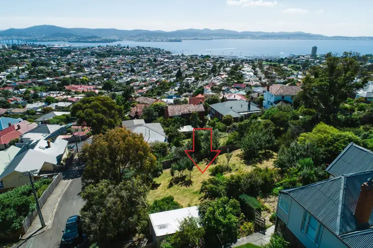 Main view of Homely land listing, 2 Hurle St, Dynnyrne TAS 7005
