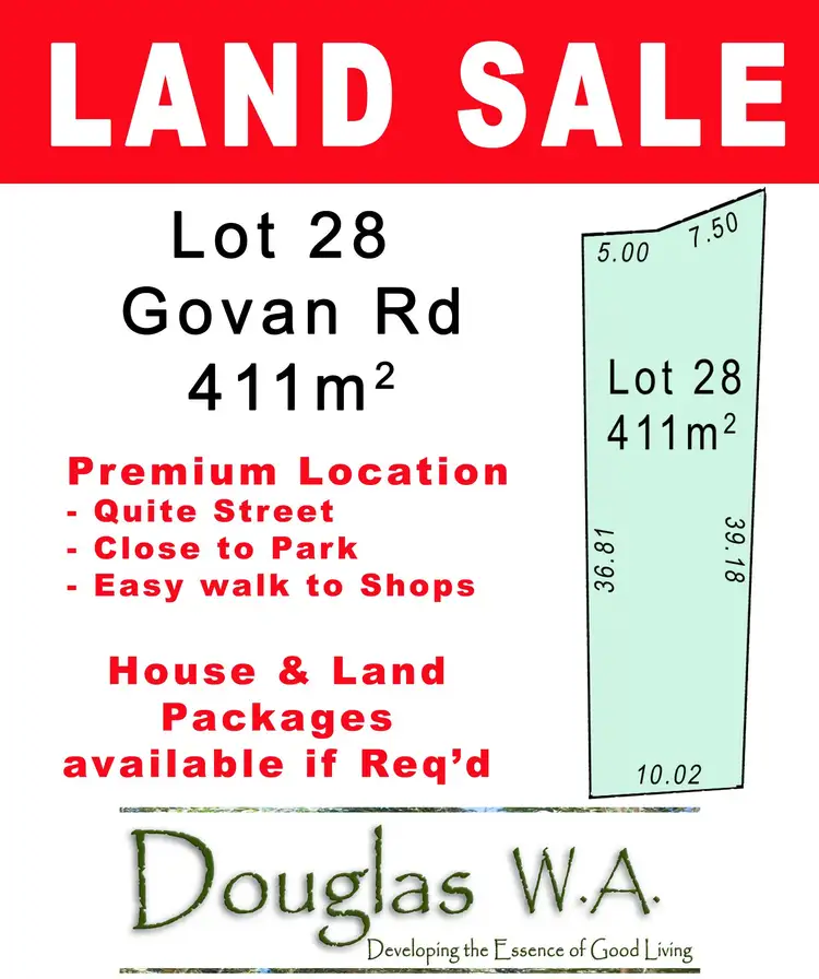Main view of Homely land listing, 16 Govan Road, Canning Vale WA 6155