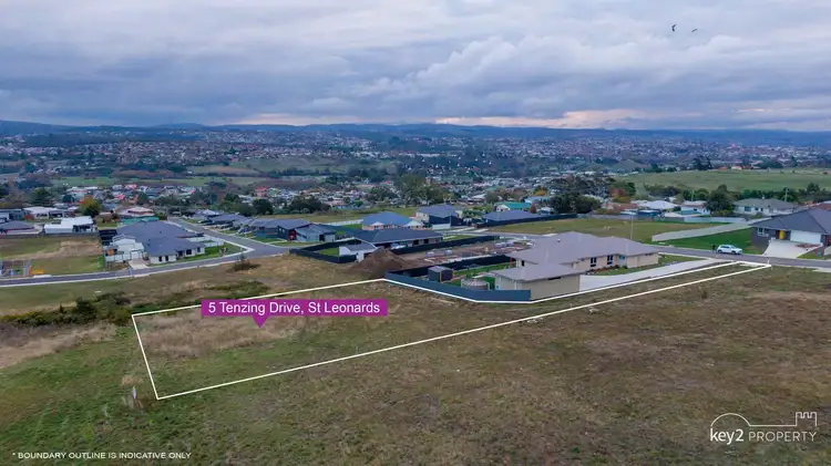 Main view of Homely land listing, 5 Tenzing Drive, St Leonards TAS 7250