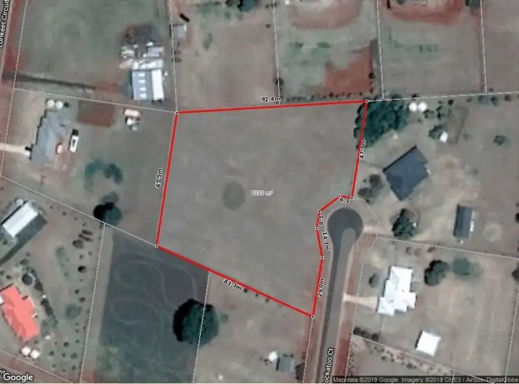 Main view of Homely land listing, 5 Cockatoo Court, Kingaroy QLD 4610