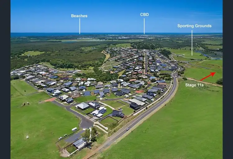 Fourth view of Homely land listing, Lot 537 Farrelly Avenue, Cumbalum NSW 2478