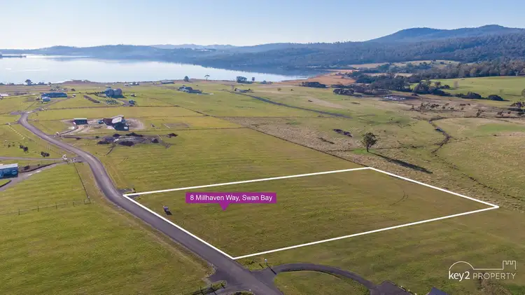 Main view of Homely land listing, 8 Millhaven Way, Swan Bay TAS 7252