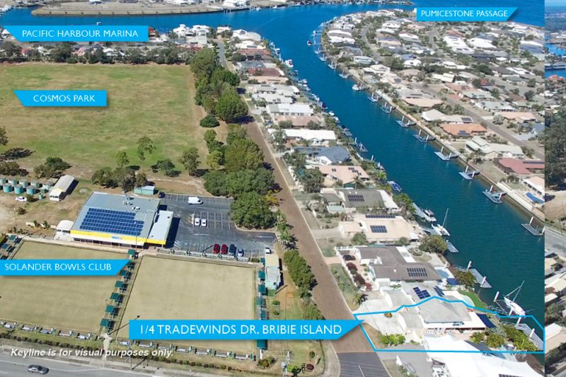Main view of Homely house listing, 1/4 Tradewinds Drive, Banksia Beach QLD 4507