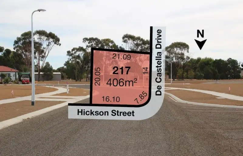 Main view of Homely land listing, Lot 217 Hickson Street, Horsham VIC 3400
