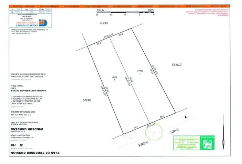 Main view of Homely land listing, 11 Danby Avenue, Windsor Gardens SA 5087