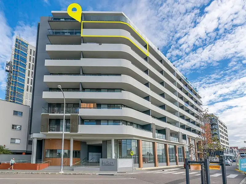 Main view of Homely apartment listing, 708/12 Bellevue Street, Newcastle West NSW 2302