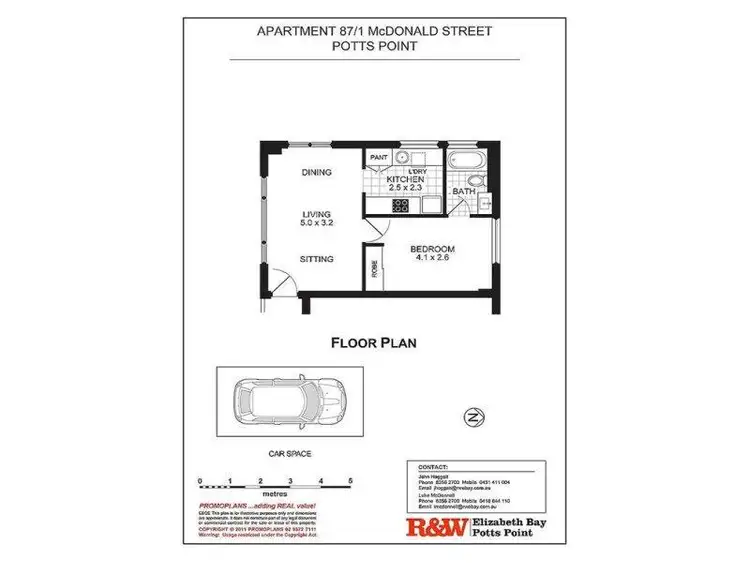 Fifth view of Homely apartment listing, 87/1 McDonald Street, Potts Point NSW 2011