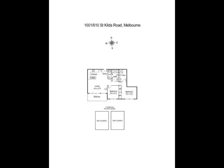 Fifth view of Homely apartment listing, 1001/610 St Kilda Road, Melbourne VIC 3000