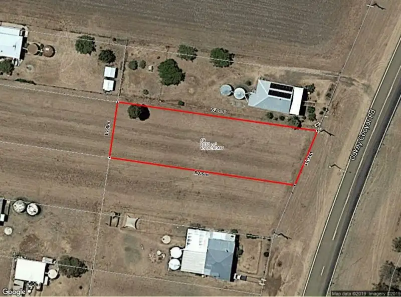 Main view of Homely land listing, 49 Oakey Cooyar Road, Kulpi QLD 4352