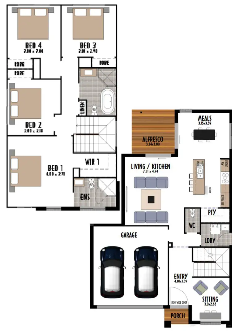 Second view of Homely house listing, Lot 142 Lores st, Middleton Grange NSW 2171