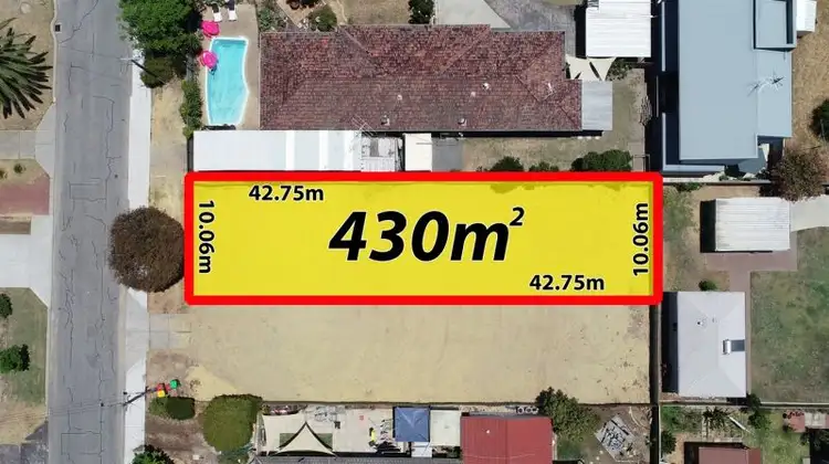 Second view of Homely land listing, 87A Virgil Avenue, Yokine WA 6060