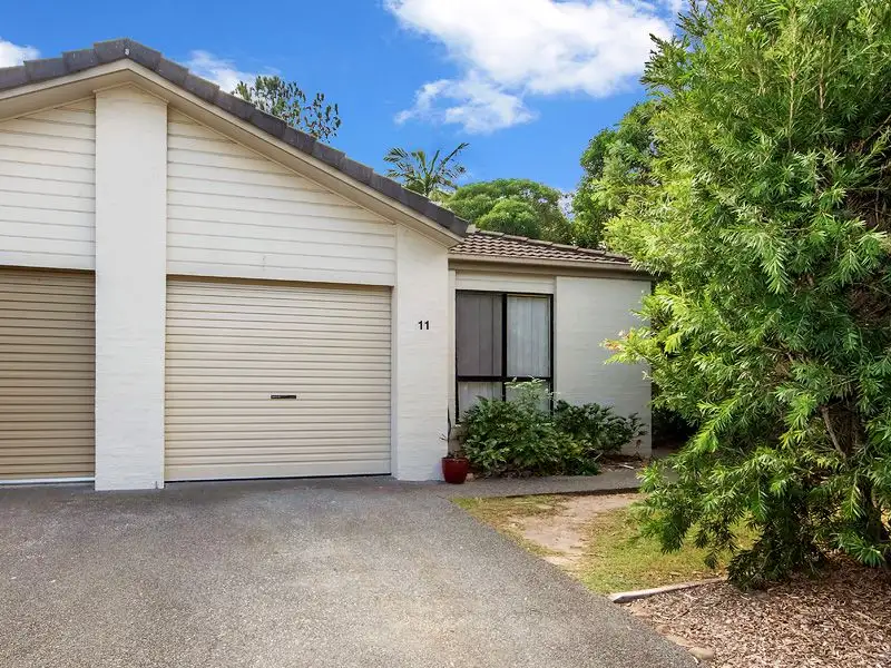 Main view of Homely villa listing, 11/590 Pine Ridge Road, Coombabah QLD 4216