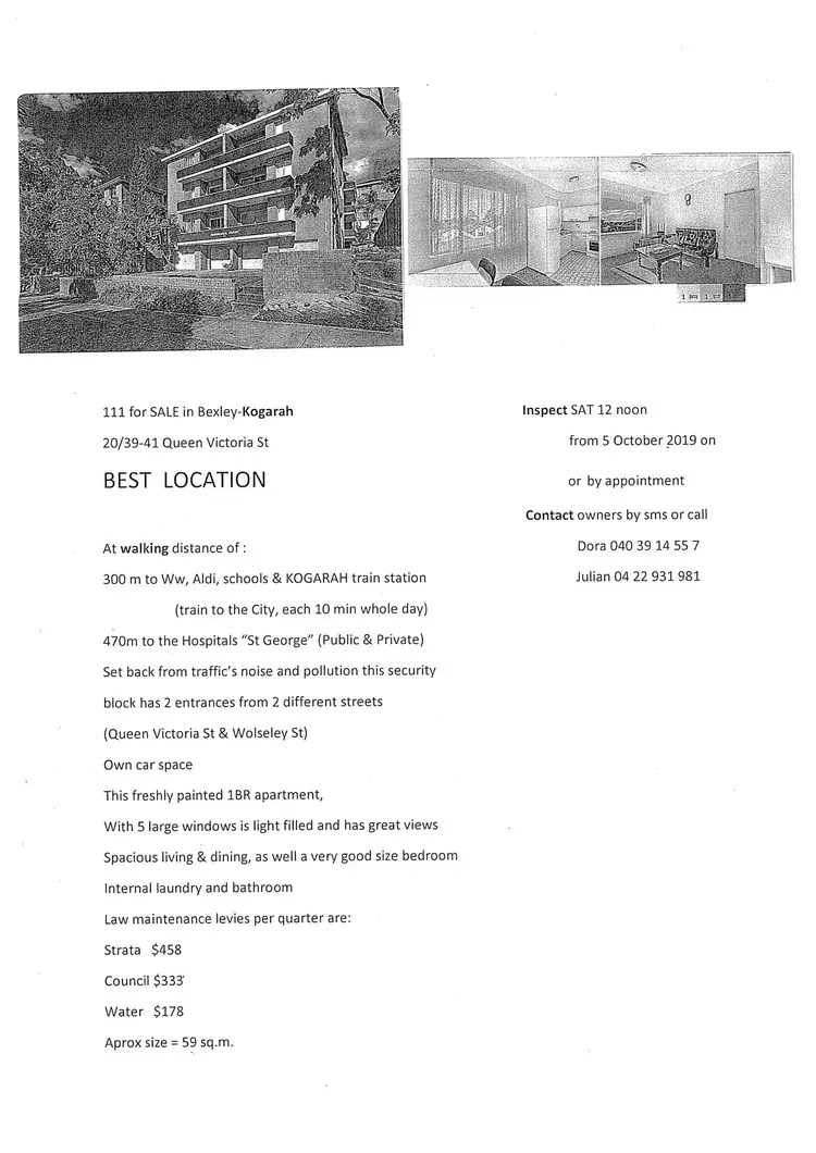 20/39-41 Queen Victoria Street, Bexley NSW 2207