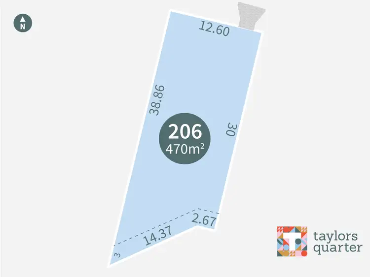Lot 206 (Taylors Quarter) Maremmano Crescent, Taylors Lakes VIC 3038