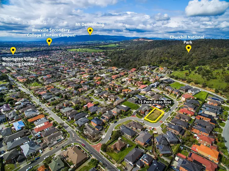 Third view of Homely land listing, 15 Perri-Raso Rise, Rowville VIC 3178