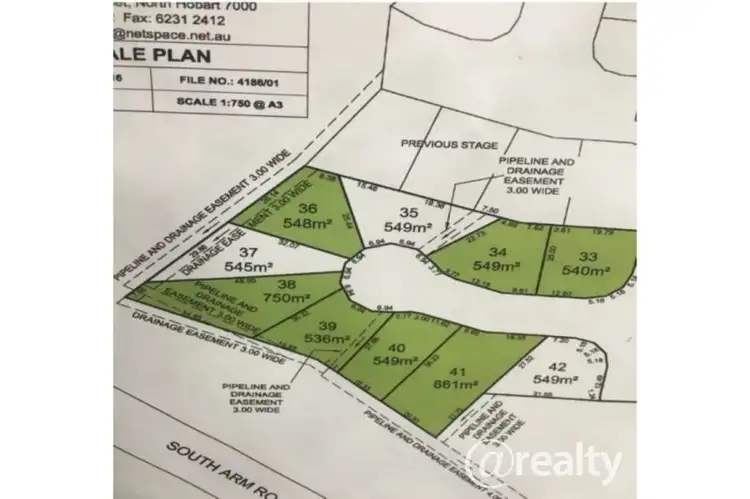 Second view of Homely land listing, Lot 11 Supply Court, Oakdowns TAS 7019
