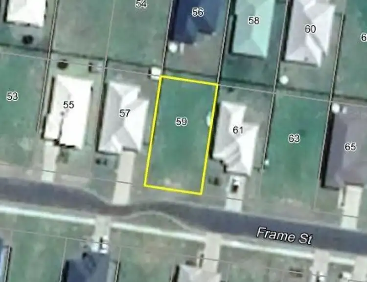 Main view of Homely land listing, 59 Frame St, Chinchilla QLD 4413