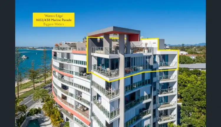 Second view of Homely apartment listing, 1602/438 Marine Parade, Biggera Waters QLD 4216