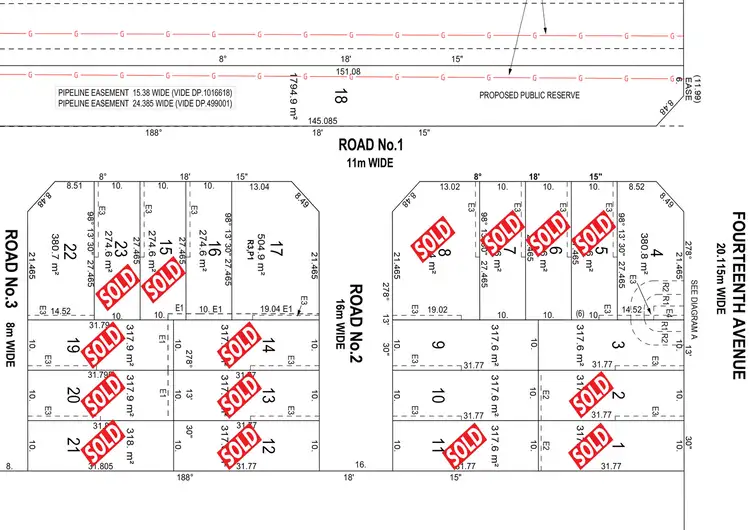 Main view of Homely land listing, Lot no. 10 Fourteenth Avenue, Austral NSW 2179