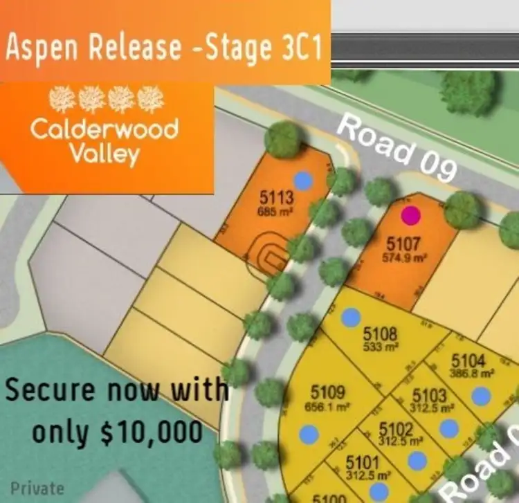 Main view of Homely land listing, 5113 Aspen Release Calderwood, Calderwood NSW 2527