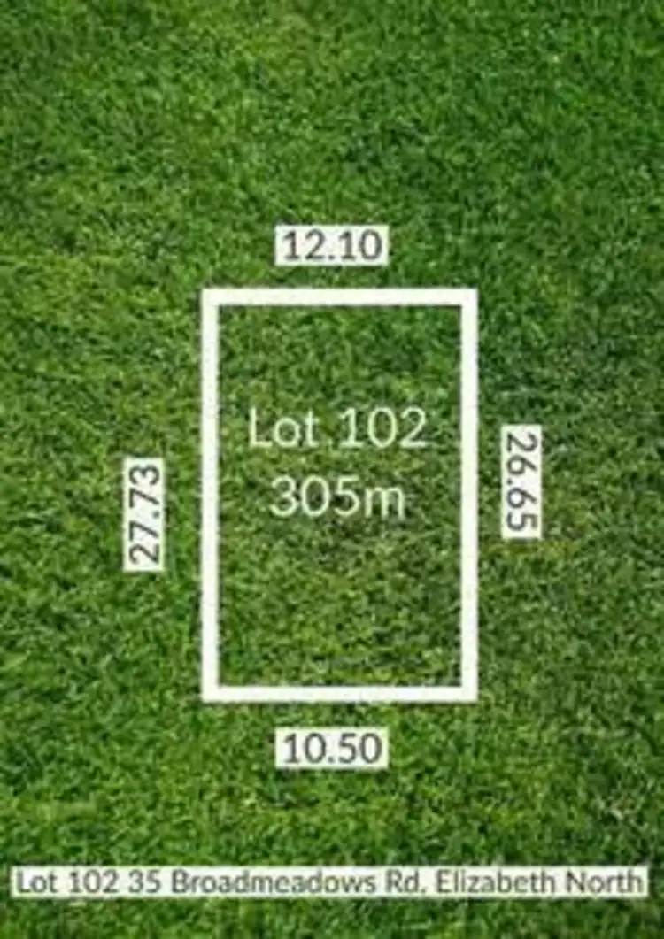 Lot 102, 35 Broadmeadows Road, Elizabeth North SA 5113