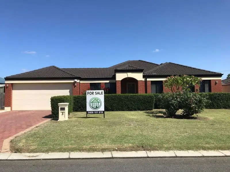 Main view of Homely house listing, 3 Prince Regent Boulevard, Gosnells WA 6110