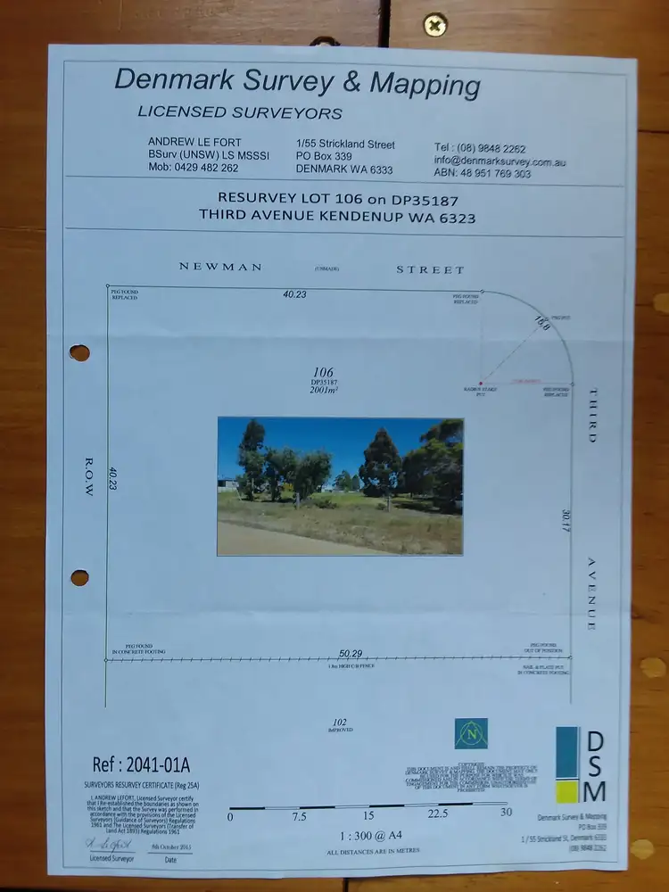 Second view of Homely land listing, 125 Third Avenue, Kendenup WA 6323