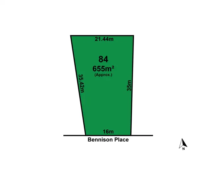 Main view of Homely land listing, Lot 84 Bennison Place, Inverloch VIC 3996