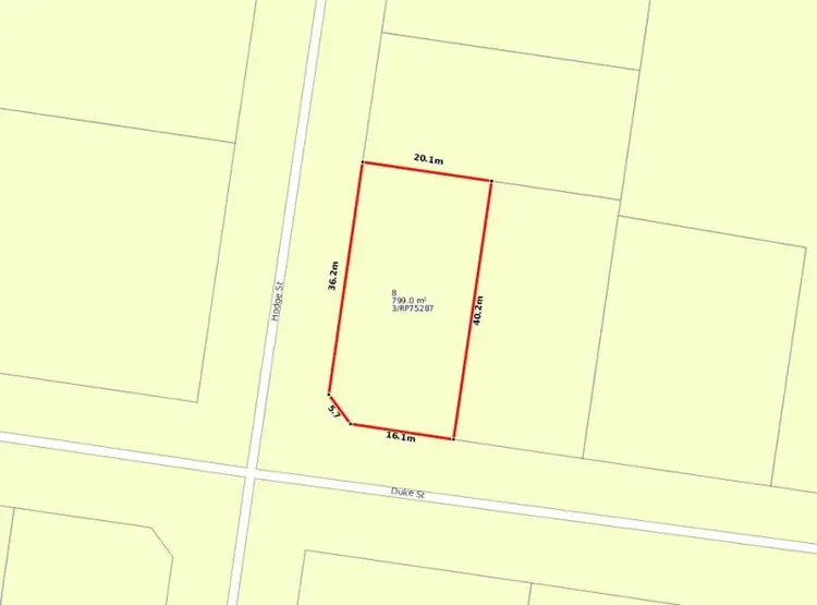 Second view of Homely land listing, 8 Duke Street, Kingaroy QLD 4610