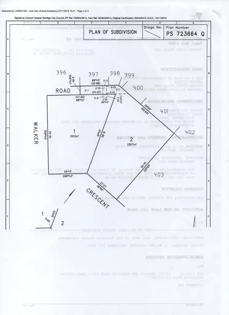 Main view of Homely land listing, 14 Walker Crescent, Eaglehawk VIC 3556