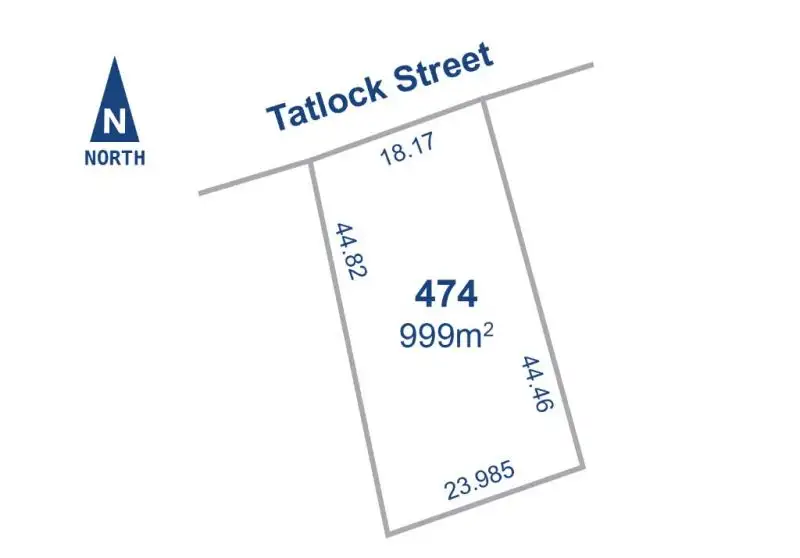 Main view of Homely land listing, Lot 474 Tatlock Street, Horsham VIC 3400