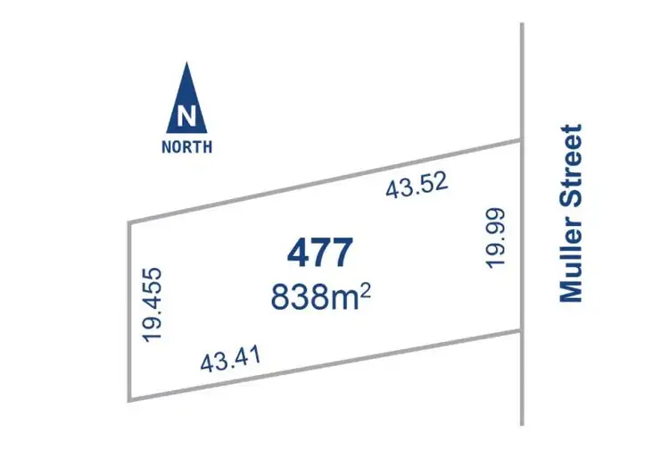 Main view of Homely land listing, Lot 477 Muller Street, Horsham VIC 3400