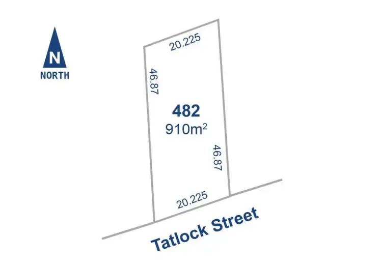 Main view of Homely land listing, Lot 482 Tatlock Street, Horsham VIC 3400