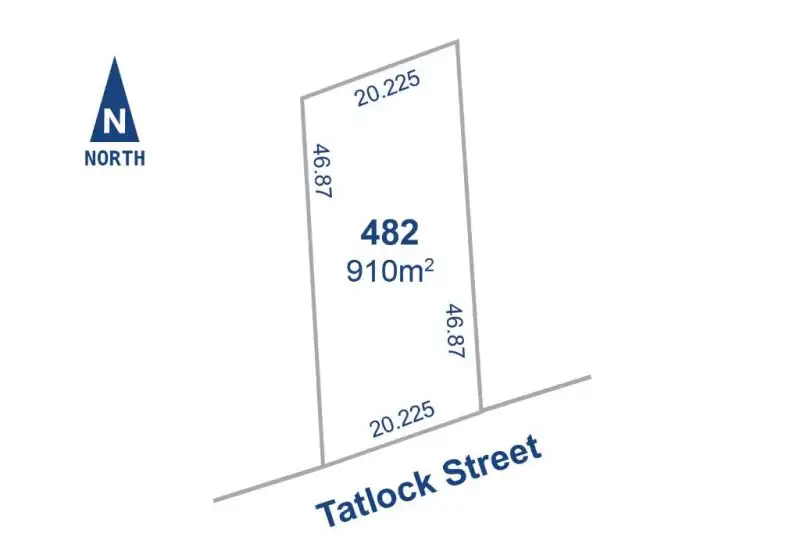 Main view of Homely land listing, Lot 482 Tatlock Street, Horsham VIC 3400