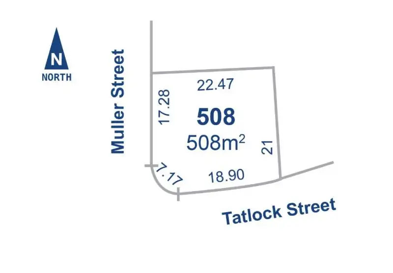 Main view of Homely land listing, Lot 508 Muller Street, Horsham VIC 3400