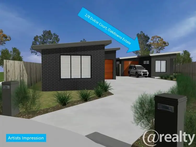 Second view of Homely house listing, 2/8 Dulcie Court, Oakdowns TAS 7019