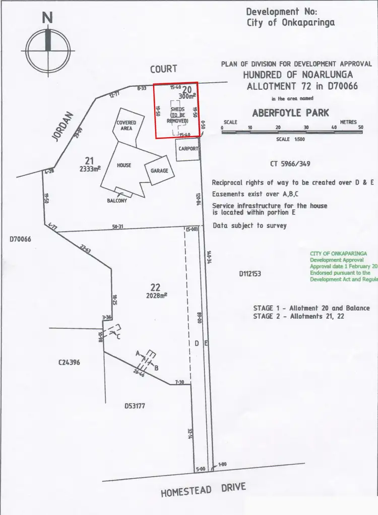 Third view of Homely land listing, Lot 20 Jordan Court, Aberfoyle Park SA 5159