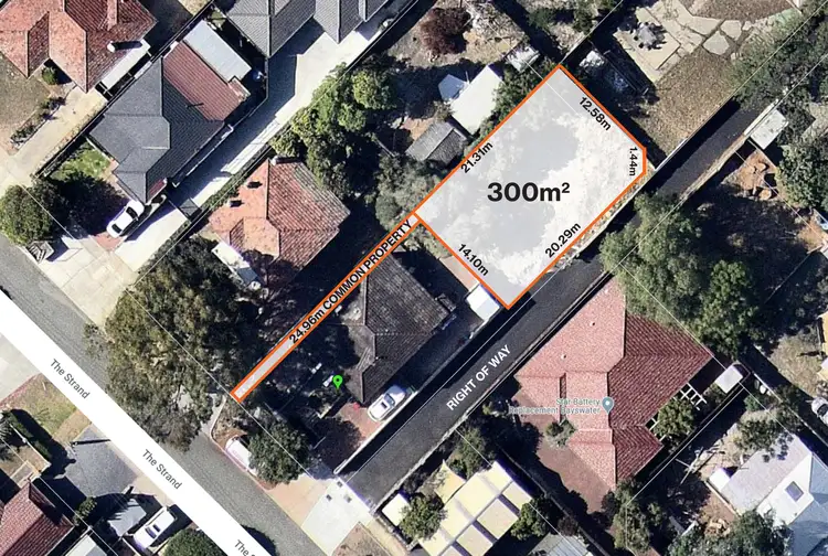 Main view of Homely land listing, 2B The Strand, Bayswater WA 6053