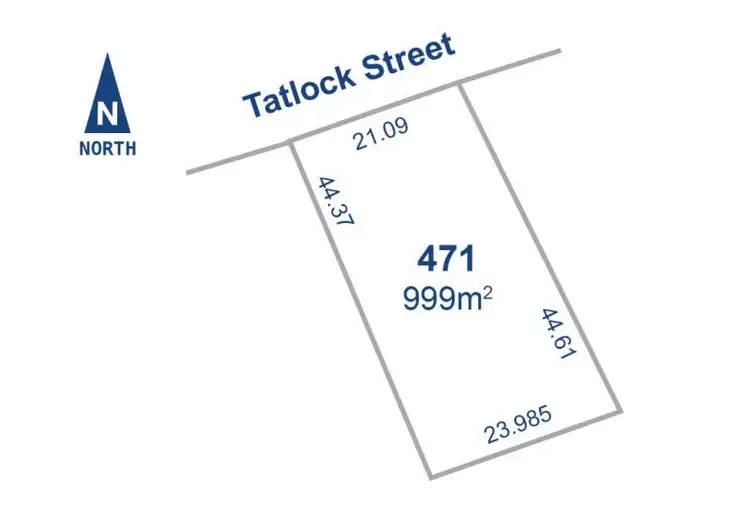 Main view of Homely land listing, Lot 471 Tatlock Street, Horsham VIC 3400