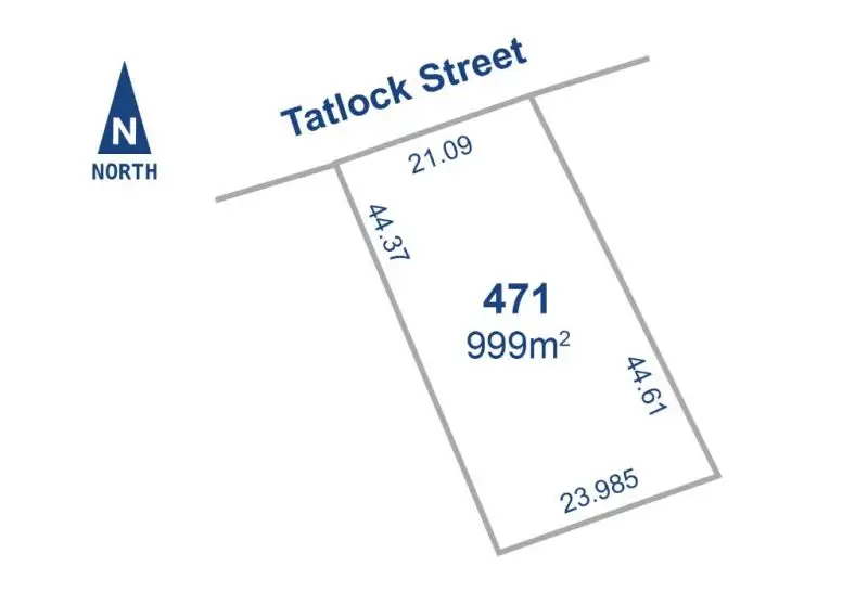 Main view of Homely land listing, Lot 471 Tatlock Street, Horsham VIC 3400