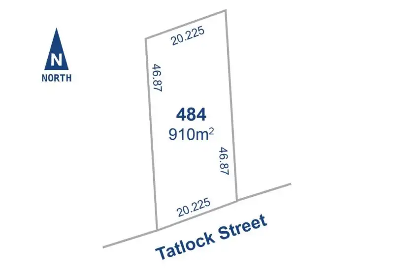 Main view of Homely land listing, Lot 484 Tatlock Street, Horsham VIC 3400