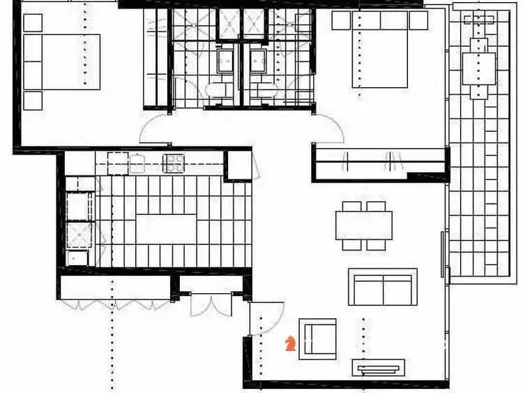 Third view of Homely apartment listing, 302/201-207 Albert Street, Brunswick VIC 3056